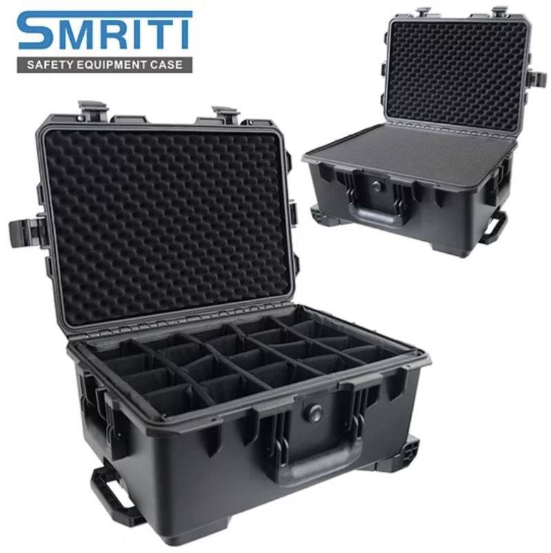 SMRITI 5236 Pull Rod Hard Case Large Big for Photography ABD Double ...
