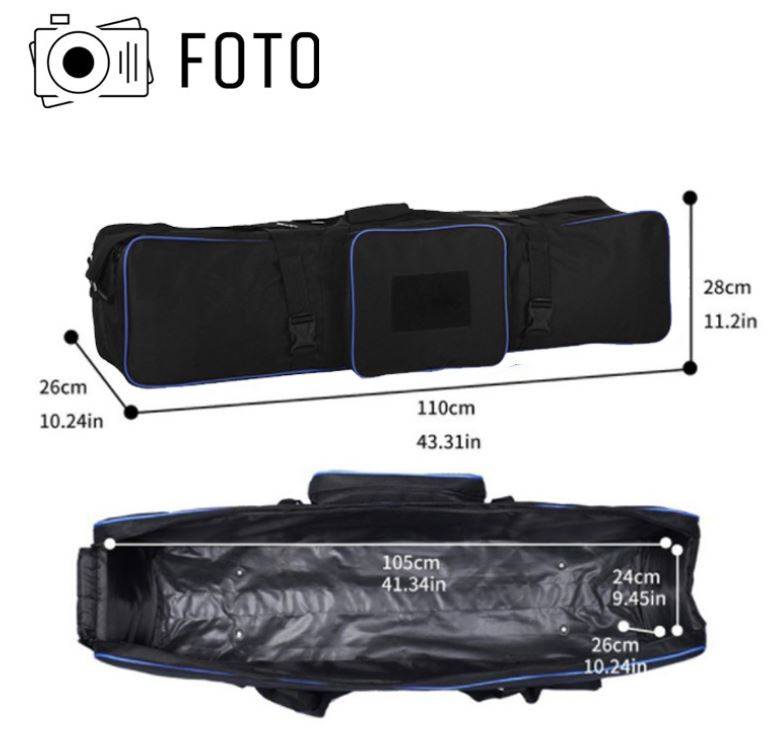 Foto 110cm Photography Light Equipment Padded Waterproof Partition