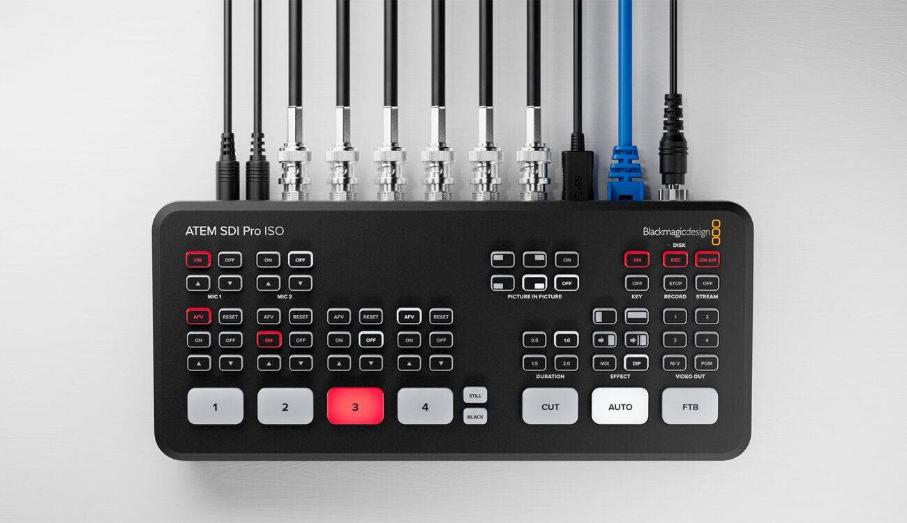 Gopro Atem Mini Pro Rent Blackmagic Design ATEM Mini Pro ISO HD