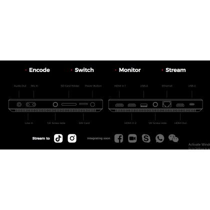 YoloLiv Instream All-In-One Multicam Vertical Live Streaming Encoder ...