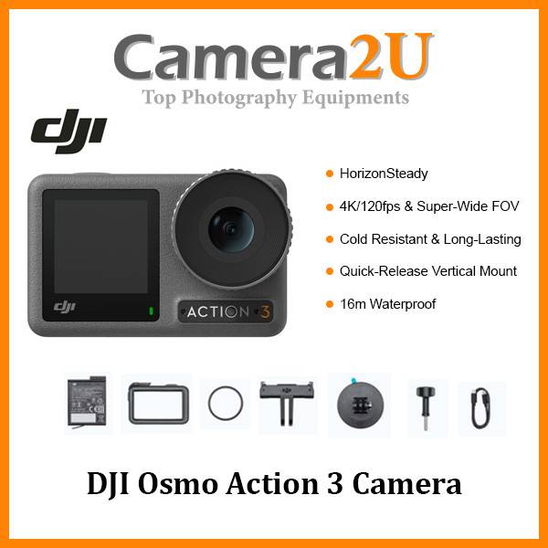 DJI Osmo Action 3 Camera Standard (Official DJI Malaysia Warranty