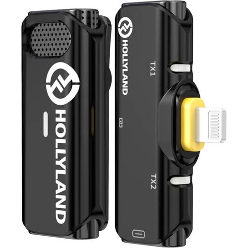 Hollyland Lark C1 Ultra-Compact Premium Wireless Lavalier Microphone ...
