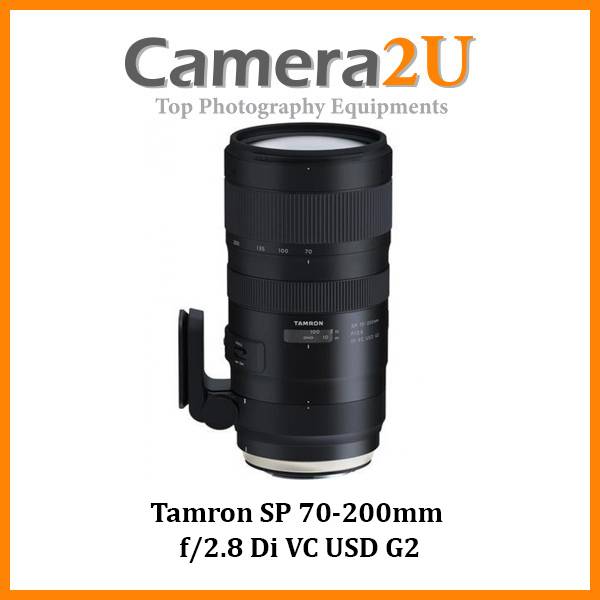 Tamron SP 70-200mm f/2.8 Di VC USD G2 Lens (MSIA)