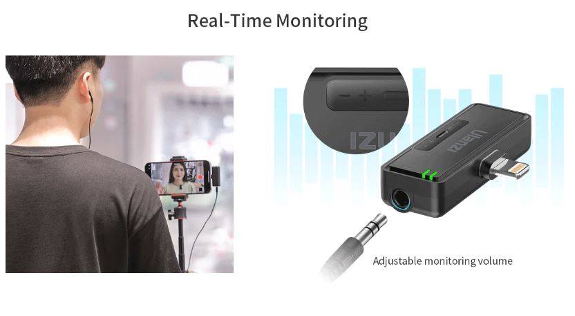 Ulanzi UW-MIC 20P/20T 2.4GHz Wireless Recording Microphone