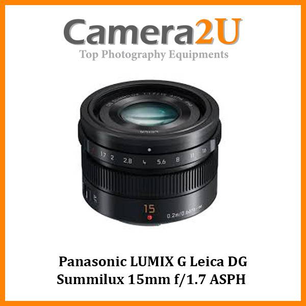 Panasonic LUMIX G Leica DG Summilux 15mm f/1.7 ASPH Lens (Import