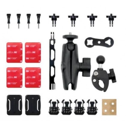 Insta360 Motorcycle Kit (Upgrade) – Standard Action Camera Mount (Open Box)