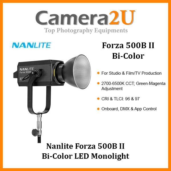 Nanlite Forza 500B II Bi-Color LED Monolight