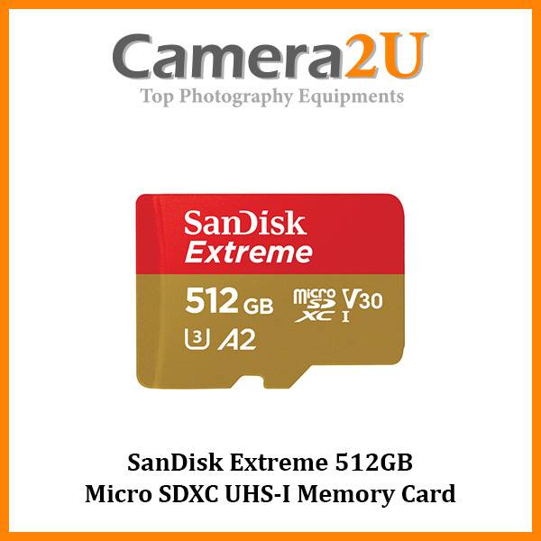 Extreme Micro Sd 512 Thẻ Nhớ MicroSDXC SanDisk Extreme Pro 512GB