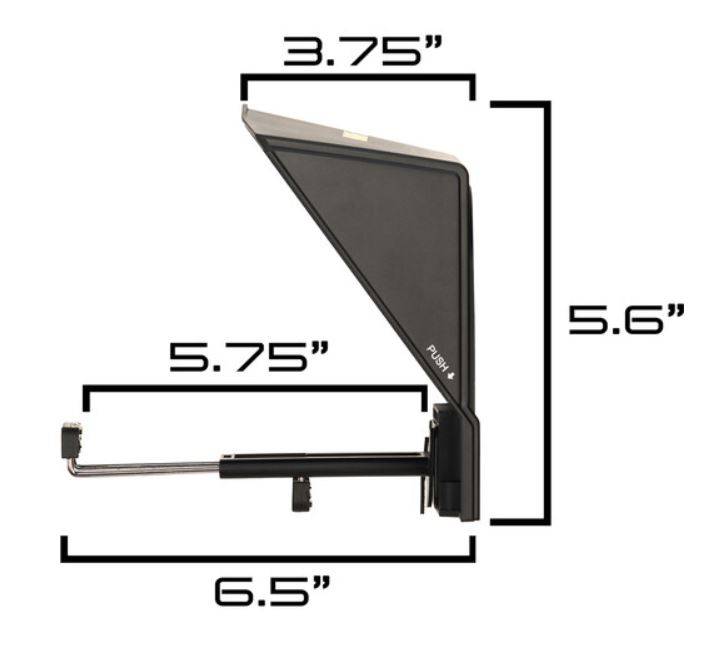 ikan HomeStream Video Conference Teleprompter with 7" Monitor