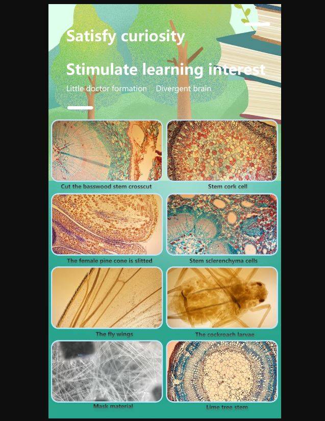 Ulanzi 400X Microscope Phone Lens Case Kit for Iphone 11 Pro Bulitin Light Lens Kit Camera2u