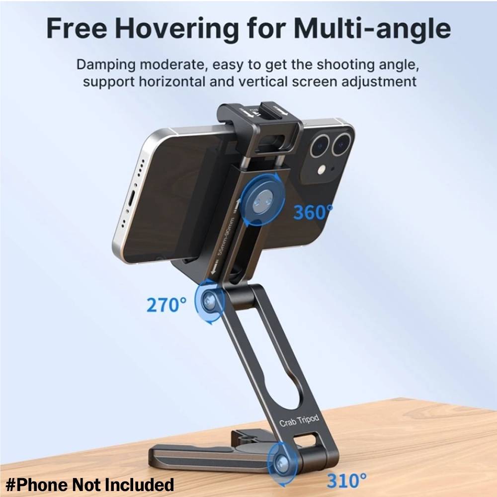 Ulanzi HP004 Crap Tripod Foldable Portable Tripod Phone Holder