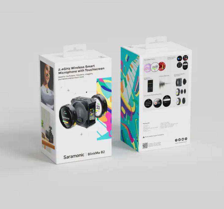Saramonic Blink ME B2 - góc nhìn tổng thể