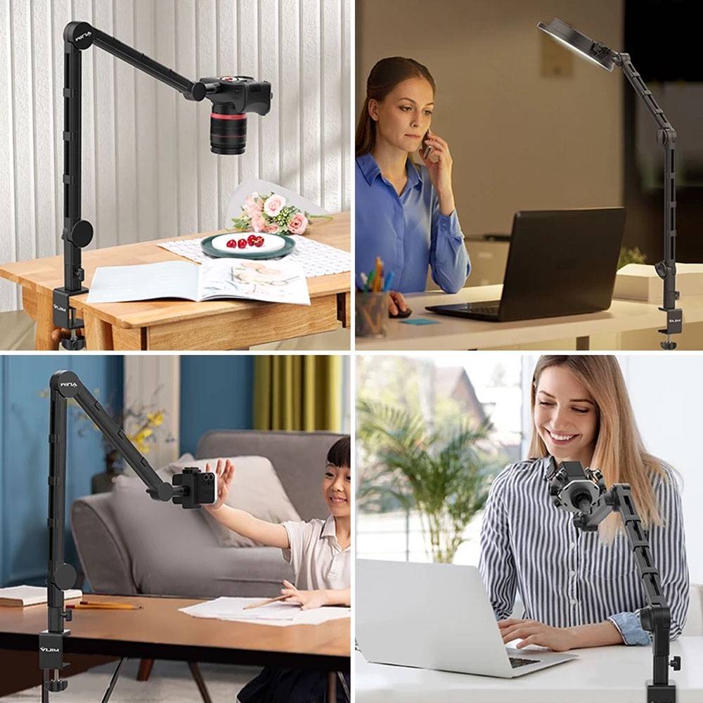 Ulanzi Vijim LS25 Cclamp Flexible Desktop Light Stand Microphone
