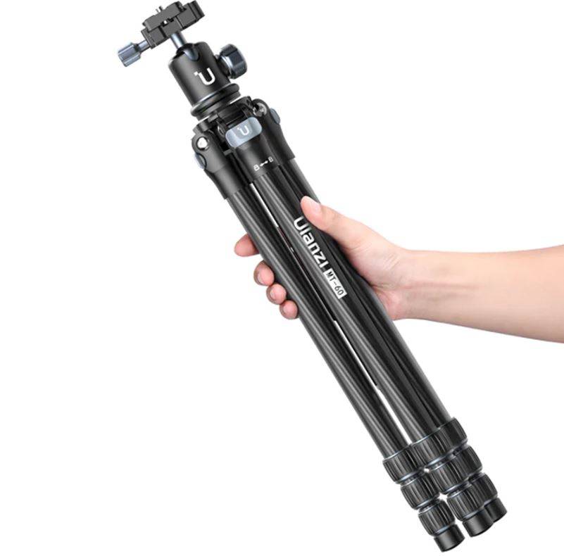 Ulanzi MT60 Lightweight Portable Carbon Fiber Travel Tripod with