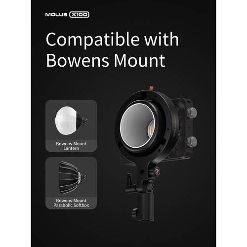 Zhiyun Molus X100 / X100 COMBO / X100 PRO Bi-Color Pocket COB Light ...