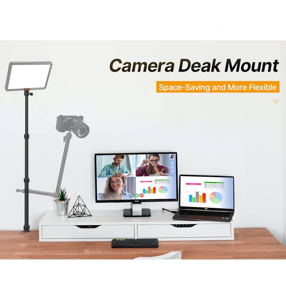 Ulanzi VIJIM LS10 Camera Mount Desk Stand with Flexible Auxiliary