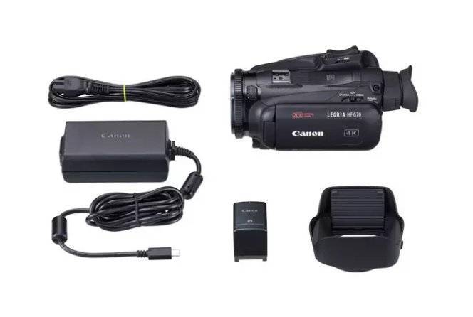 Canon Legria HF G70 UHD 4K Camcorder +Extra Ori BP820 Battery ...