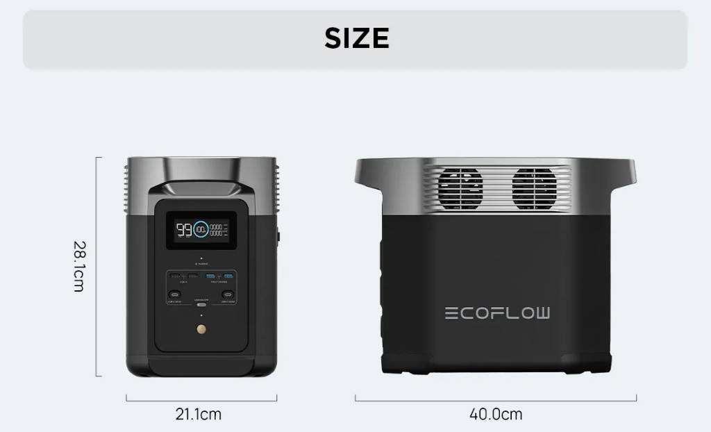EcoFlow DELTA 2 Portable Power Station