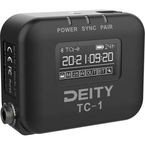 Deity Microphones TC-1 Wireless Timecode Generator Box | Camera2u ...