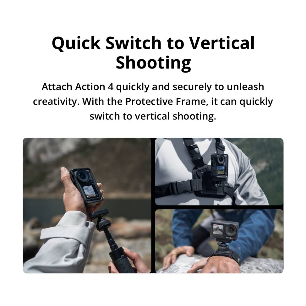 DJI Osmo Action 4 Camera +64GB Memory Card (Official DJI Malaysia