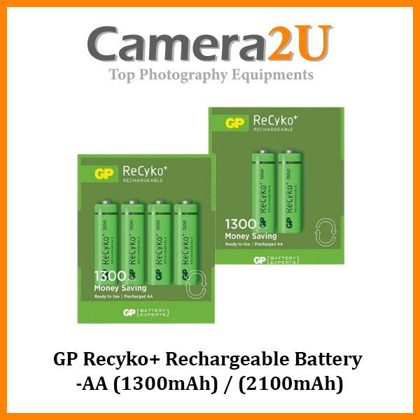 GP Recyko+ Rechargeable Battery AA (1300mAh) / GP ReCyko+Rechargeable