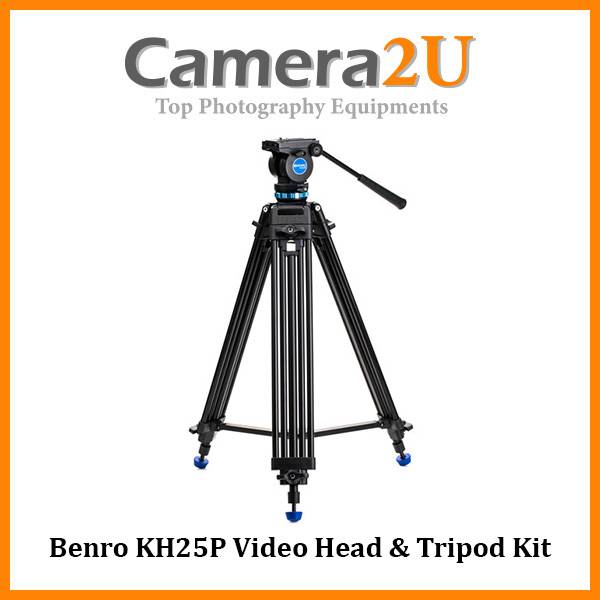 Benro KH25P Video Head & Tripod Kit Camera2u Malaysia Top Camera