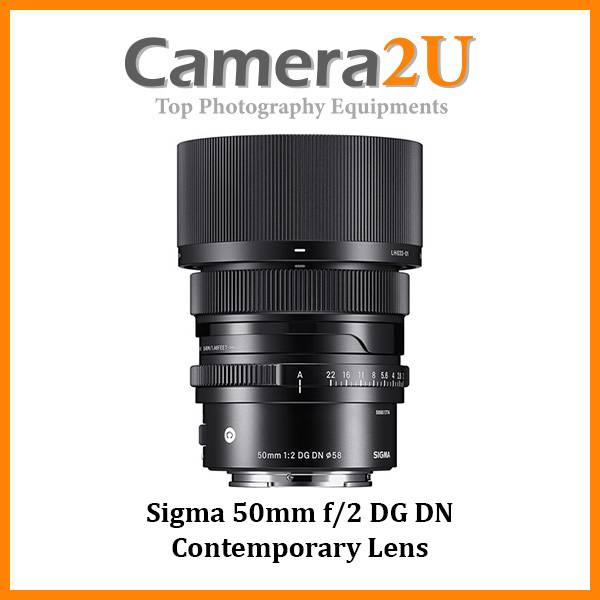 Sigma 50mm f/2 DG DN Contemporary Lens for Sony E Mount Camera2u