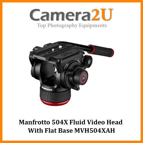 Manfrotto 504X Fluid Video Head With Flat Base MVH504XAH Camera2u