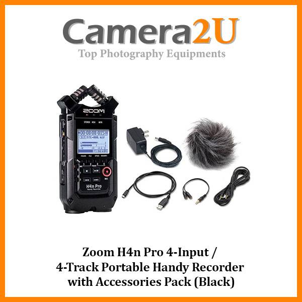 Zoom H4n Pro 4-Input / 4-Track Portable Handy Recorder with