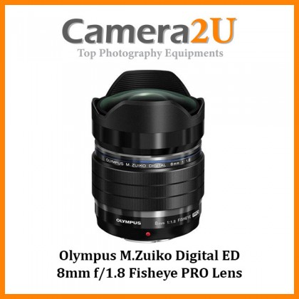 Olympus M.Zuiko Digital ED 8mm f/1.8 Fisheye PRO Lens | Camera2u ...