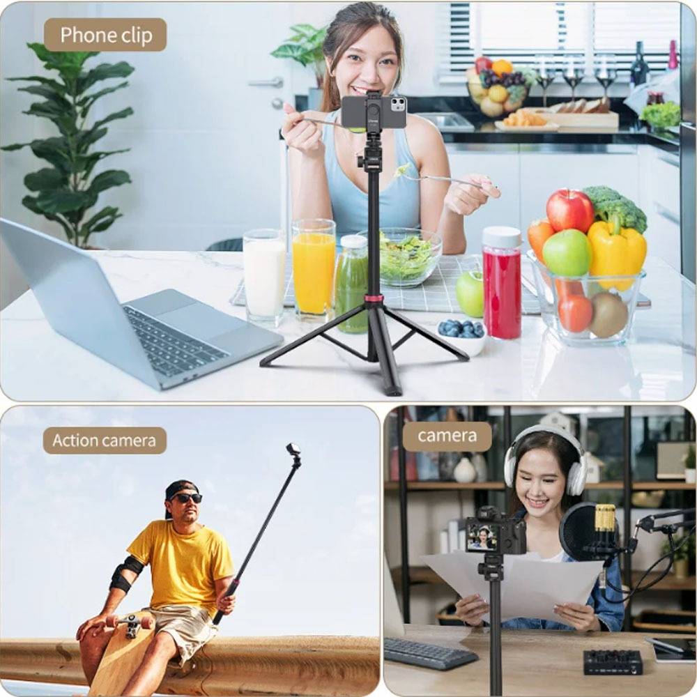 Ulanzi MT79 Portable Adjustable Light Stand T075GBB1 For Camera DSLR Smartphone Action Camera