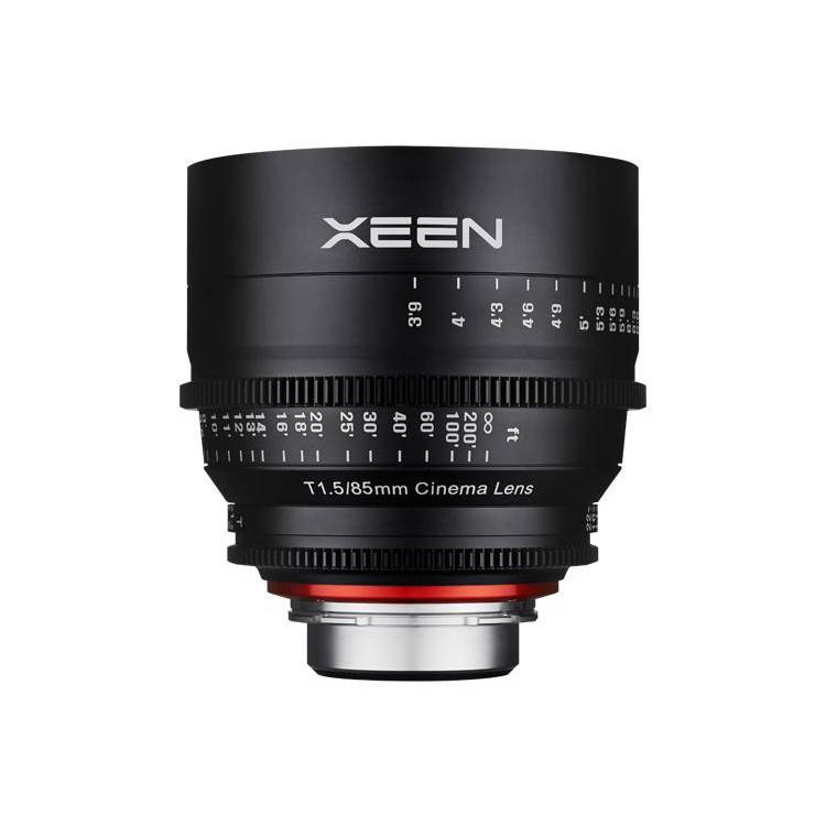 Samyang XEEN CF 85 Mm T1.5 Kino-Objektiv – Für Sony E, Vollformat, 8K-fähig, Leichtes Carbon-Design