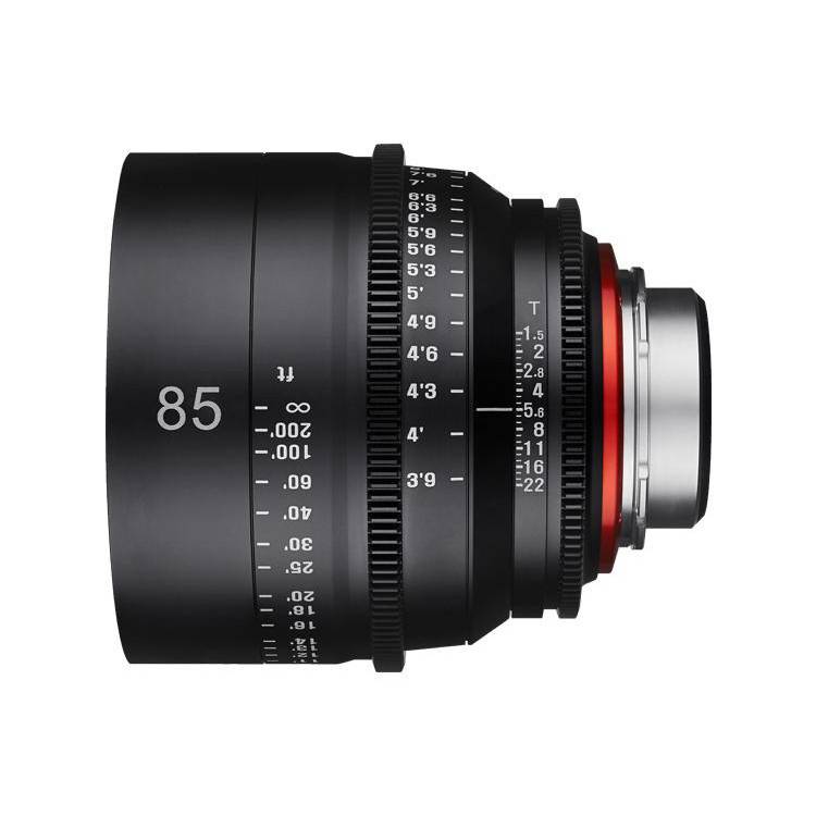 Samyang XEEN 85mm T1.5 - Objectif Cinéma Plein Format Pour Nikon - Noir