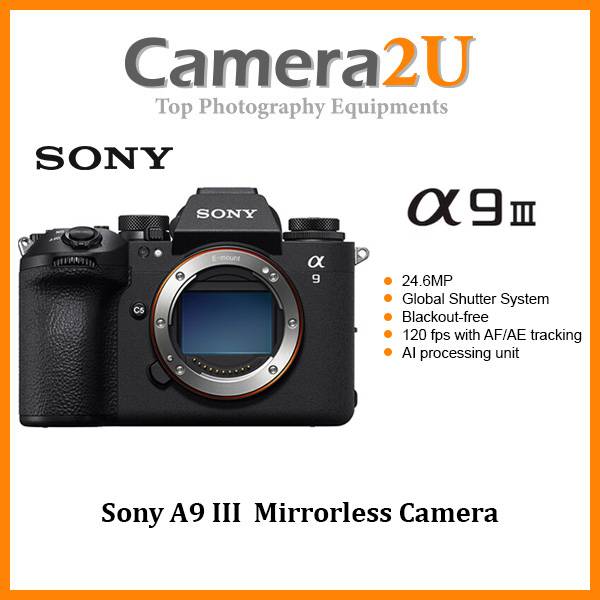 Sony A9 III Mark3 Mark III Mirrorless Camera +80GB CFexpress