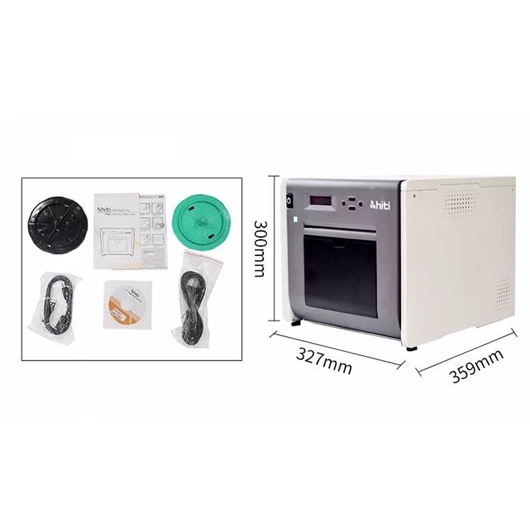HiTi Ribbon And Paper Case For P750L Photo Printer - 2x6x8" Rolls