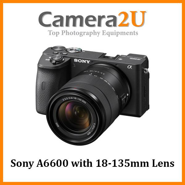 Sony A6600 with 18135mm Lens Kit +64GB Camera2u Malaysia Top Camera