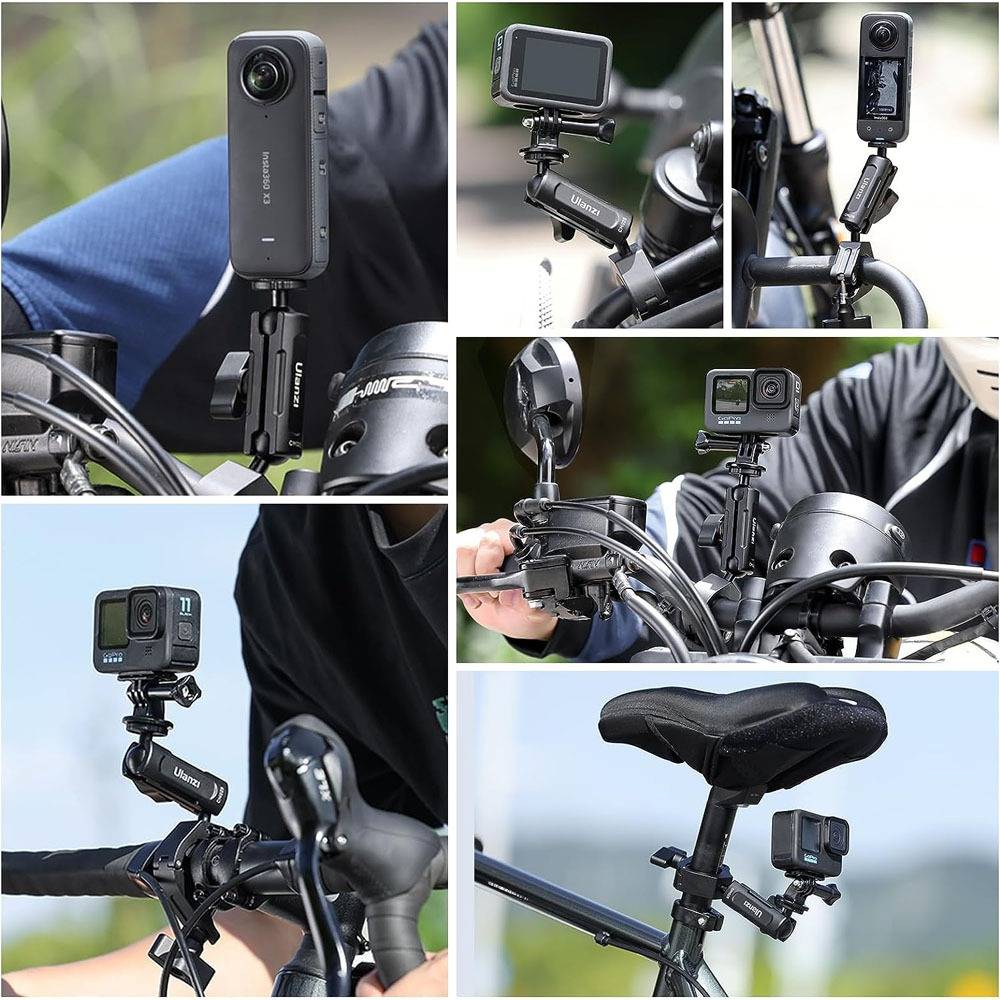 Insta 360 Best Action Camera For Mountain Biking Ulanzi CM025 Bike