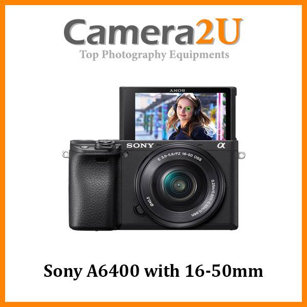 Sony A6400 with 16-50mm Lens Kit +64GB (Sony MSIA) Camera2u