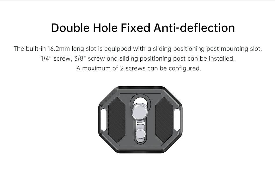 Ulanzi FALCAM F38 Quick Release Dual Screw Thread Plate V2 2969A ...