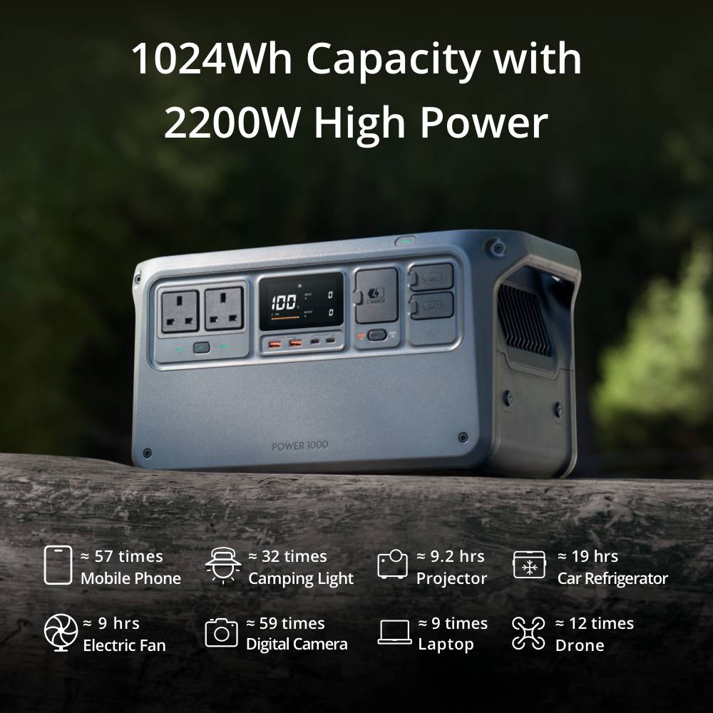 Dji Power 1000 Portable Power Station Camera2u Malaysia Top Camera