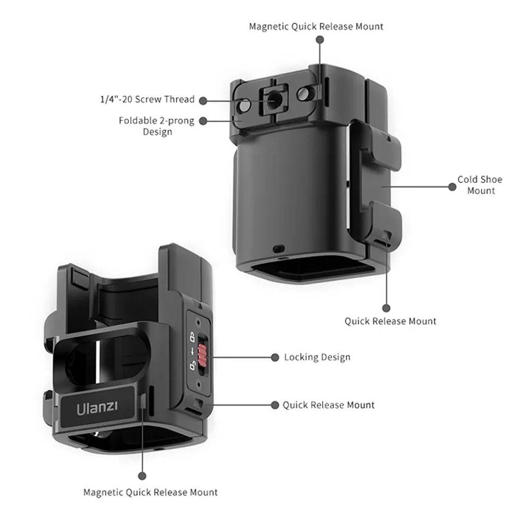 Ulanzi PK-06 Expansion Adapter for DJI Osmo Pocket C014