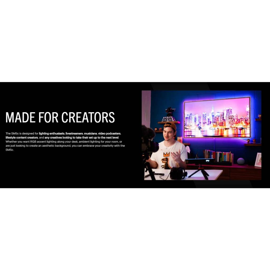 Aputure Amaran SM5c 300 RGB Smart Pixel LEDs 100 Lighting Zones ...