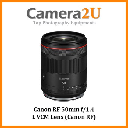 Canon RF 50mm L VCM Lens (Canon RF) Camera2u Malaysia Top