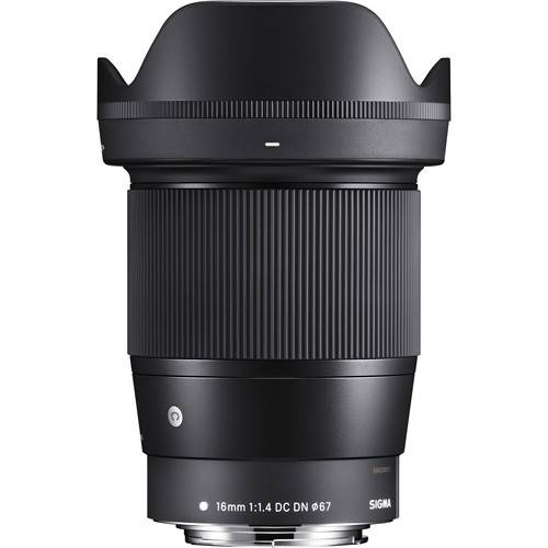 Sigma 16mm f/1.4 DC DN Contemporary Lens for Canon EF-M / MFT