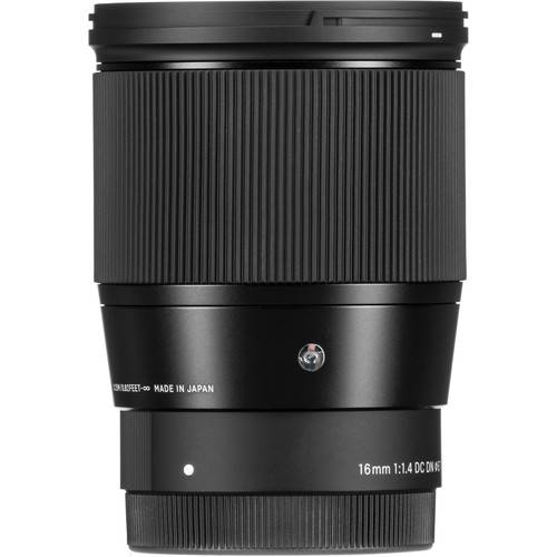 Sigma 16mm f/1.4 DC DN Contemporary Lens for Canon EF-M / MFT