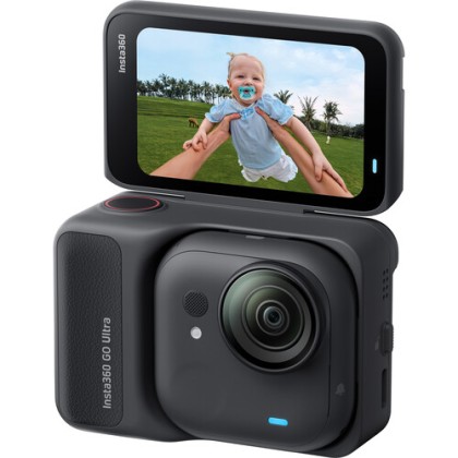 Support D'action Ultra Pour Caméra Insta360 GO - Design Fermé Sécurisé - Compatible Fixations Universelles 3 Broches