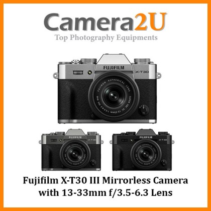 Fujifilm X-T30 III Mirrorless Camera with 13-33mm f/3.5-6.3 Lens ...