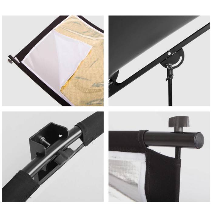 FOTO U-shaped Curved Reflector With Four Color Reflective Cloth For ...