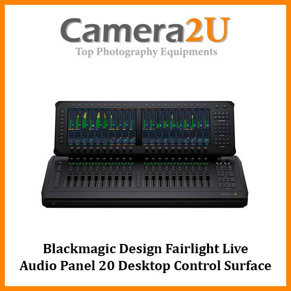 Blackmagic Design Fairlight Live Audio Panel 20 Desktop Control