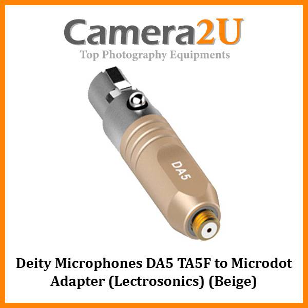 Deity Microphones DA5 TA5F to Microdot Adapter (Lectrosonics) (Beige ...